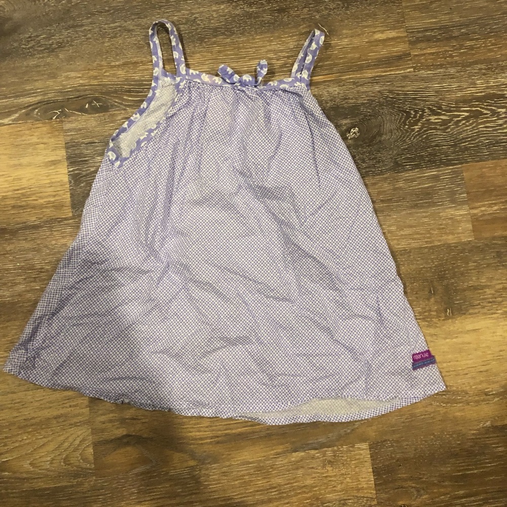 Purple flower tank top